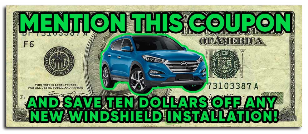 Windshield Repair Coupon Discount Auto Glass save 10 dollars Des Moines IA